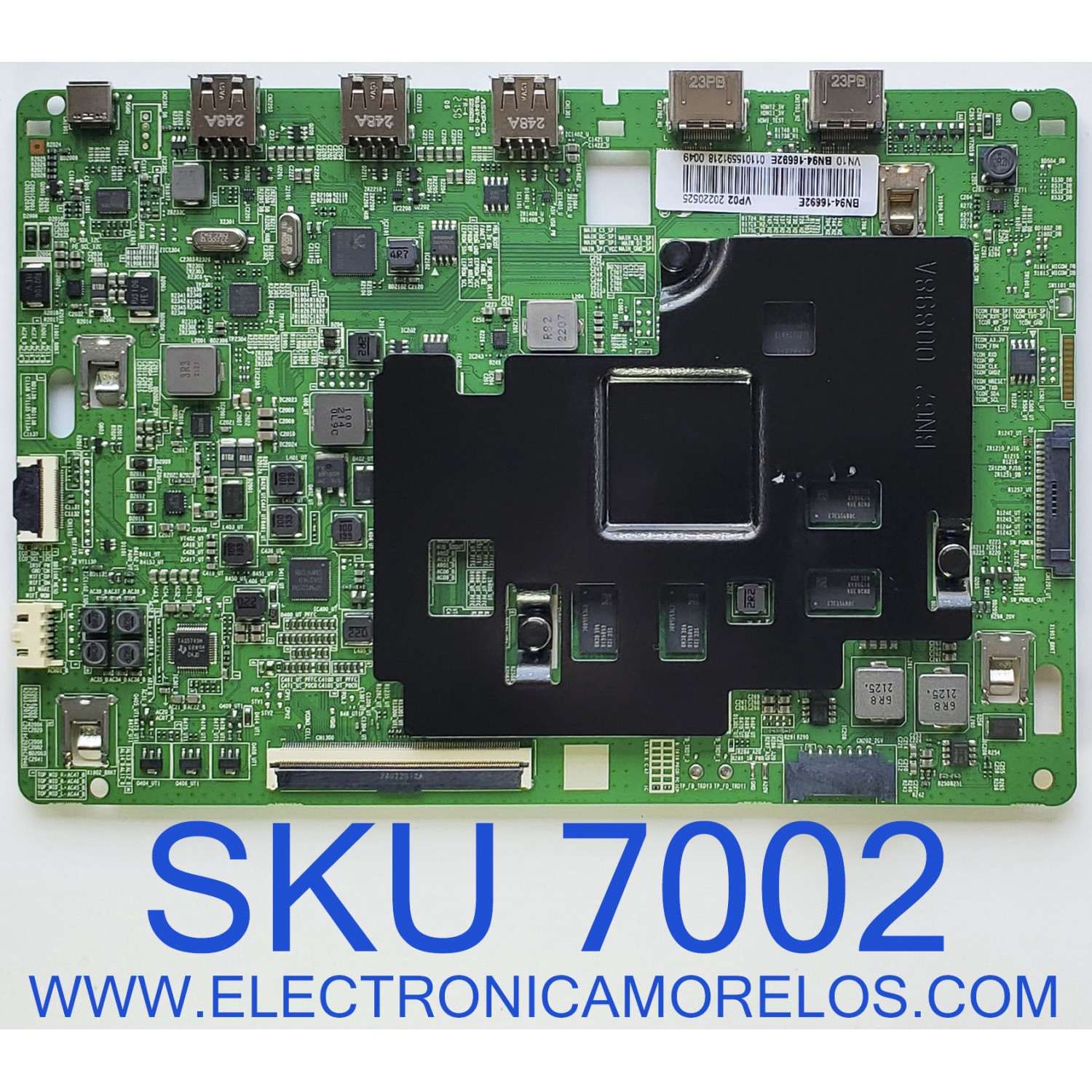 MAIN PARA TV SAMSUNG / NUMERO DE PARTE BN94-16692E / BN41-02894A / 20220525 / BN9416692E / PANEL CY-MA430HGAV1H / DISPLAY T430QVN03.K / BN96-52433A / MODELO LS43AM702UNXZA AA02	